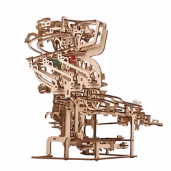 UGears Marble Run Chain Hoist model kit 3D puzzle 400 pc(s) - Additional view 7