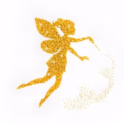 MINC55011 - Miniart Crafts - Golden Fairy Bead Embroidery Kit