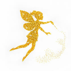 MINC55011 - Miniart Crafts - Golden Fairy Bead Embroidery Kit