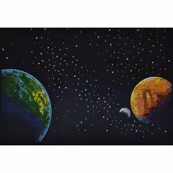 MINC88004 - Miniart Crafts - The Earth Bead Embroidery Kit