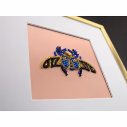 Miniart Bead Embroidery Kit - Scarabaeus - Scarab Beetle