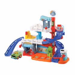 VTech Toot-Toot Drivers Fix & Fuel Garage, Car Tracks Kids With Lights And Sounds, Musical Toy, Suitable Boys & Girls 12 Mont ...