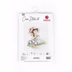 Lucas Girl Stitches - Cross Stitch Kit S