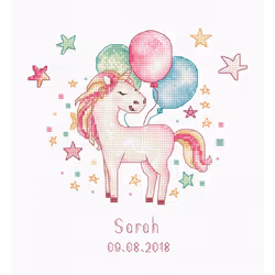 Lucas B1149 Unicorn - Cross Stitch Kit S