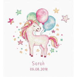Lucas B1149 Unicorn - Cross Stitch Kit S