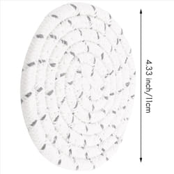 8 Pcs Drink Coasters with Holder, 4 Colors Absorbent Coasters,B