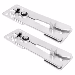 2 Packs of Sectional Sofa Connector, Metal Furniture for Sliding Sofa