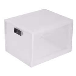 Refrigerator Food Transparent Storage Box with Password Lock Box A