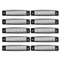10 Pcs Marine Boat Lights,12V 24V Boat Navigation Strip Light,E