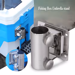 Fishing Adjustable Stainless Steel Umbrella Stand for Fishing Box
