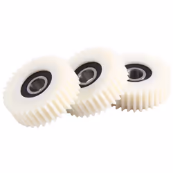 3Pcs 36 Teeth 38mm Nylon Electronic Motor Gear Ball Bearing Gears