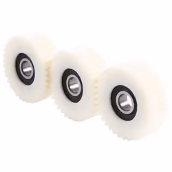 3Pcs 36 Teeth 38mm Nylon Electronic Motor Gear Ball Bearing Gears