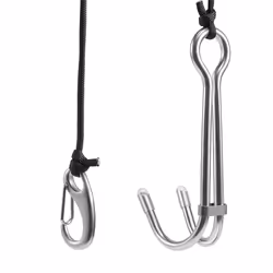 KEEP DIVING Scuba Diving Double Dual Reef Drift Hook,Black