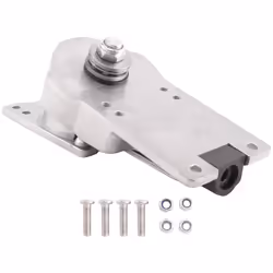 7-Inch Land Skateboard Bracket Base Black C7 Bridge Bracket,Silver