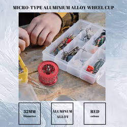 Fishing Reel Spool Aluminium Alloy Wheel Cup DIY for DAIWA PR100