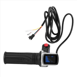 48V Electric Bicycle Scooter Speed Throttle Grip LCD Display