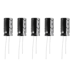 5 x 25V 1000UF 105? Radial Electrolytic Capacitor 10x20mm