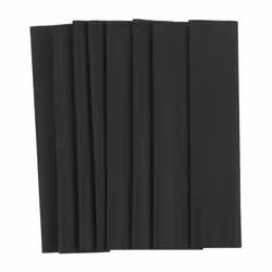 127Pcs Black Glue Weatherproof Heat Shrink Sleeving Tubing Tube Kit