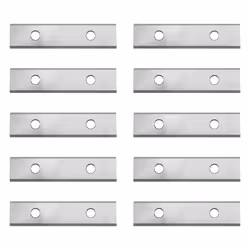 10Pcs Tungsten Carbide Scraper 50X12X1.5MM for Paint Stickers Removal