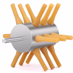 Chicken Plucker Drill Attachment Stainless Steel 18-Fingers