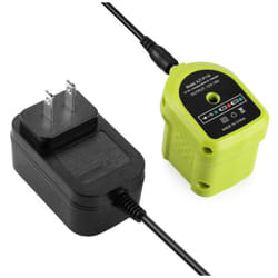 P119 NiCd Lithium-Ion Dual Battery Charger for Ryobi 18V, US Plug
