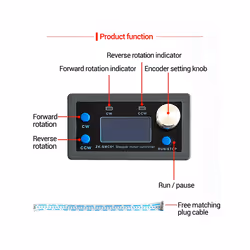 Driver and Controller Reverse Pulse Speed Control Board Programmable