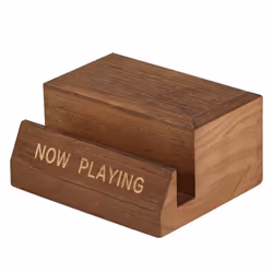 Wooden Vinyl Record Holder Display Stand