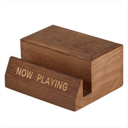 Wooden Vinyl Record Holder Display Stand