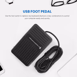 PC USB Foot Switch Keyboard Pedal