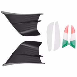 Spoiler Wind Flow Fixing Wing for S1000RR V4 -10R R1,Matte Black