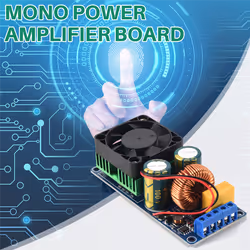 IRS2092S Class D HIFI Mono Digital Power Amplifier Board 500W 58-70V