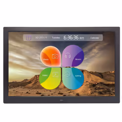 12 Inch Digital Photo Frame with Wireless Remote Control, EU PLUG