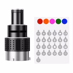 Photograph Flash Snoot Conical Lens Video Photo Studio Light Kit