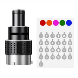 Photograph Flash Snoot Conical Lens Video Photo Studio Light Kit
