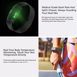 2208A Smart Bracelet Heart Rate Silver