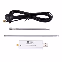 0.1MHz-1.7GHz TCXO SMA Receiver with Antenna
