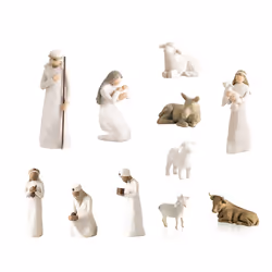 Christ Nativity Statue Nativity Scene Set,10PCS
