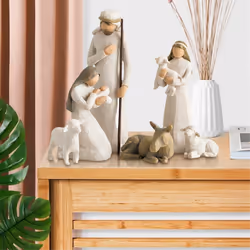 Christ Nativity Statue Nativity Scene Set,10PCS
