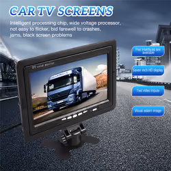 Mini TV 7 Inch 800X480 Car LCD Screens on DVD/CMMB for Cars Trucks