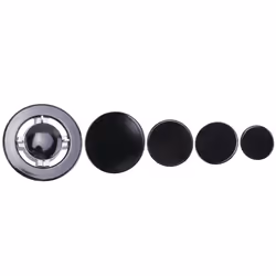 Upgrade Cooker Hat Set Oven Gas Hob Burner Crown Flame Cap Cover
