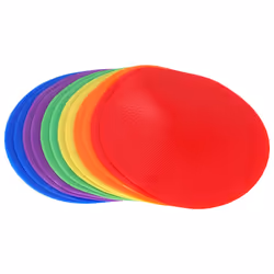 12Pcs Colored Spot Marker for Football Basketball Training Practice