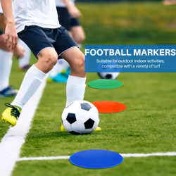 12Pcs Colored Spot Marker for Football Basketball Training Practice