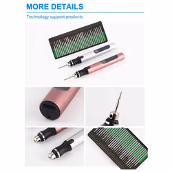 Rechargeable Cordless Mini Engraver Pen DIY Engraving Tool Kit B