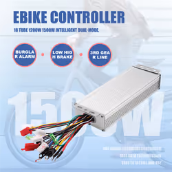 48V 60V 64V 1200W 18 Tubes Brushless Controller for Electric Bicycle