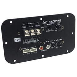 Car Subwoofer Amplifier Board, 500W HiFi Bass Amplifier Board DC 12V