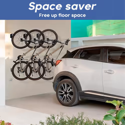 1 PACK Swivel Bike Rack Garage Wall Mount Bike Hangers