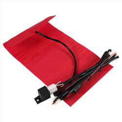 25W 12V Motorcycle ATV Seat Heated Cushion Winter Heating Pad Mat