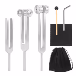 Tuning Forks Set-128 Hz,256 Hz,512Hz Tuning Forks Perfect for Healing