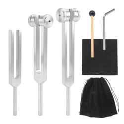 Tuning Forks Set-128 Hz,256 Hz,512Hz Tuning Forks Perfect for Healing