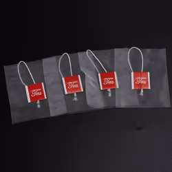 1000 Pcs5.5 X 7Cm Pyramid Tea Bag Filter Nylon Transparent Tea Bag